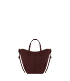 Aveline Tote Nano - Textured Black Cherry