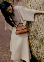 Solène Mini - Camel Grain