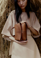 Solène Mini - Camel Grain