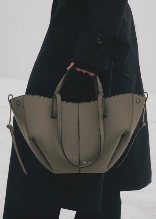 Aveline Mini - Textured Smoky Green